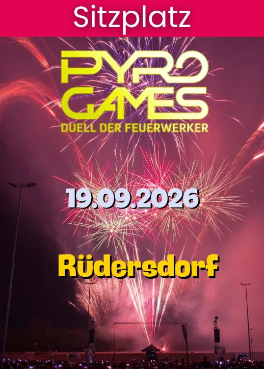 Pyrogames 2026 | Sitzplatz | Rüdersdorf bei Berlin