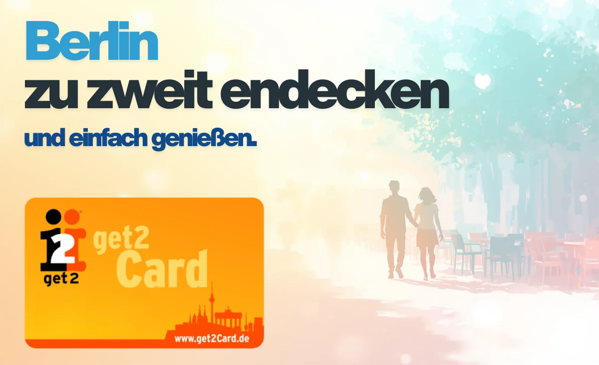 Abbildung eines Screenshots zur Aktion "1 Karte erhalten" von get2card in Berlin.